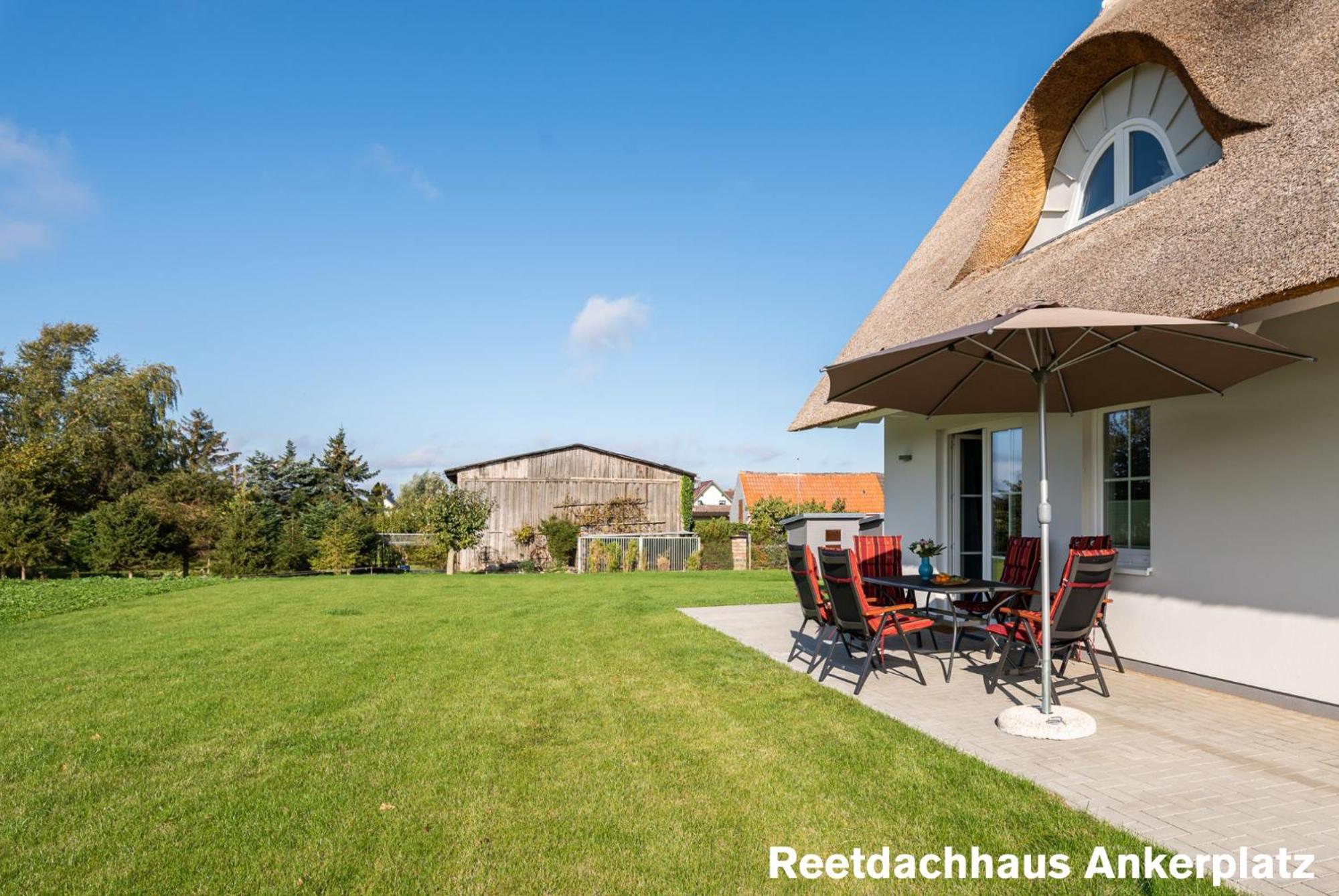 Reetidyll Am Haff Villa Pepelow Exterior foto