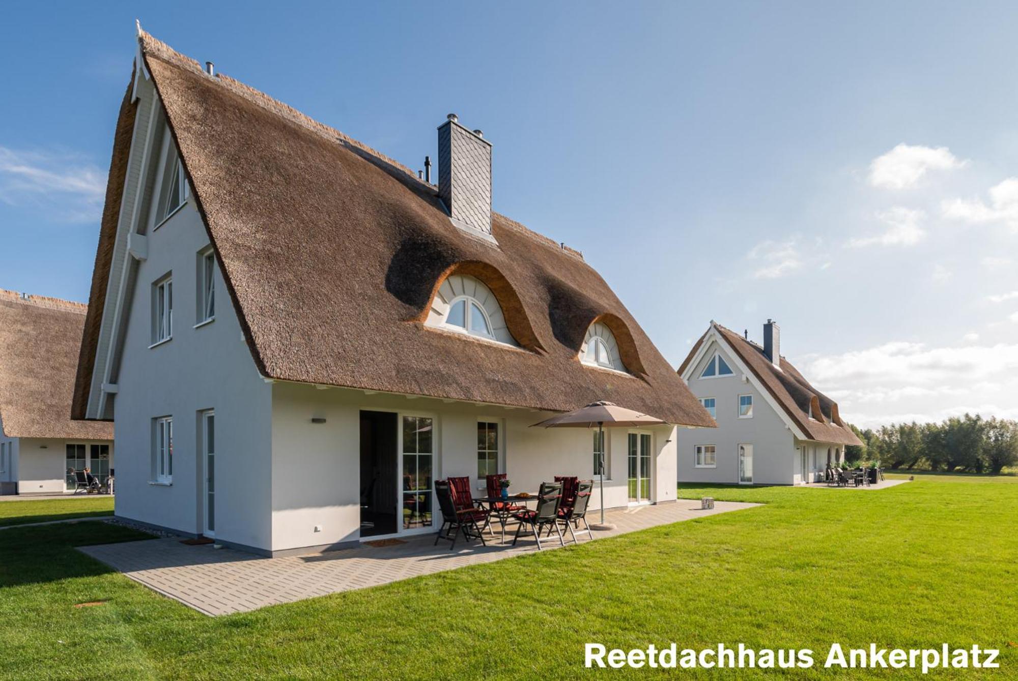 Reetidyll Am Haff Villa Pepelow Exterior foto